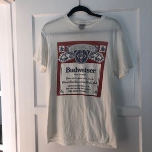 Junk Food Budweiser Graphic Tee Size Small